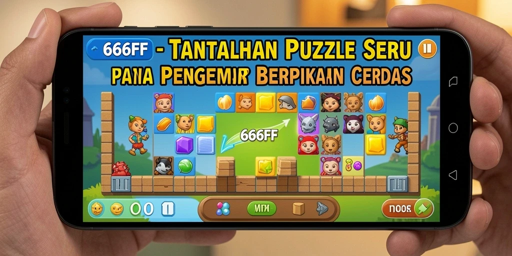 Tampilan gameplay 666FF yang menantang dan menarik.