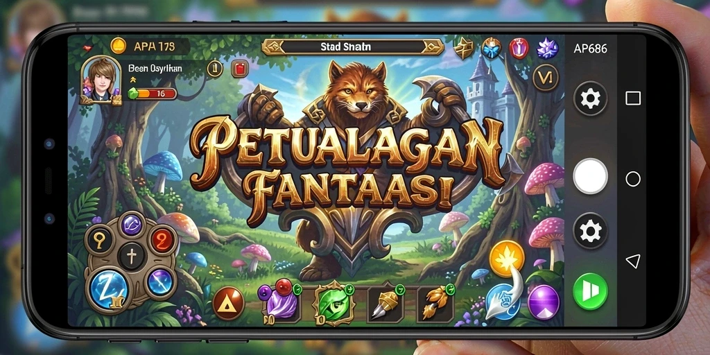 Screenshot AP686 menampilkan aksi pertempuran yang menarik dan mendebarkan.