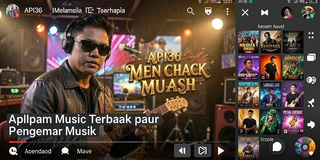 Tangkapan layar aplikasi API36 menampilkan antarmuka pengguna yang menarik.
