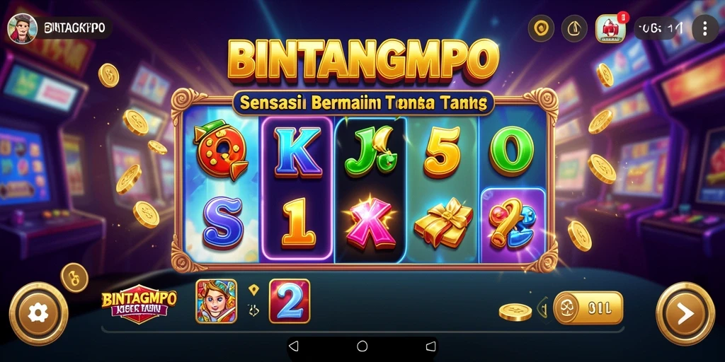 Screenshot gameplay BINTANGMPO yang menampilkan keseruan Slot.