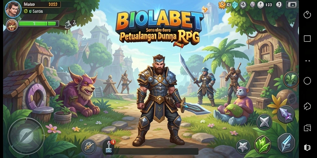 Tampilan gameplay RPG yang menakjubkan dan penuh aksi.