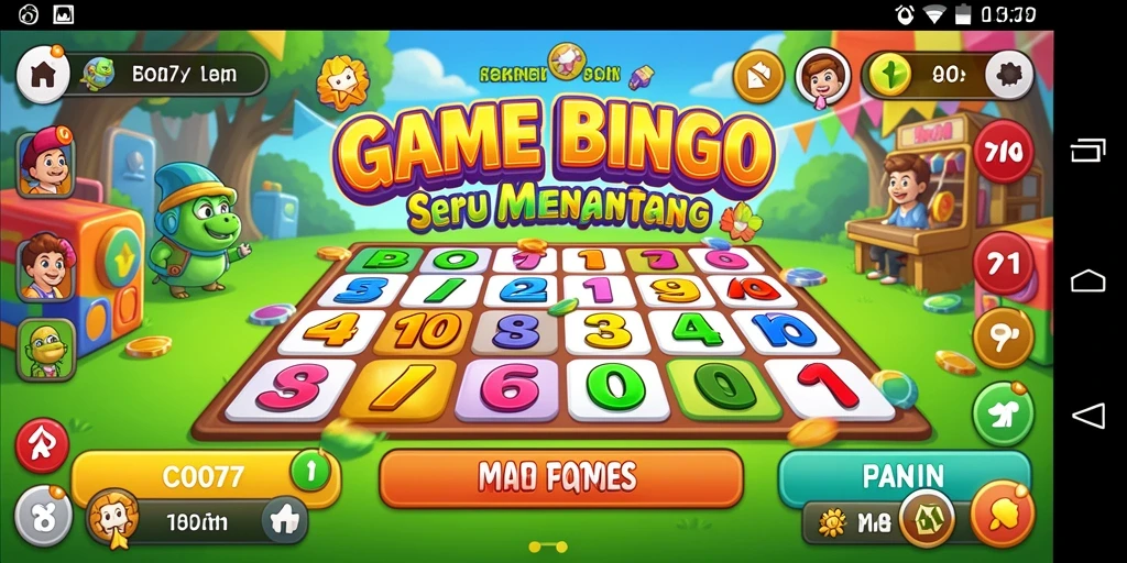 Tampilan screenshot <strong>C0077</strong> menampilkan gameplay Bingo yang menarik.