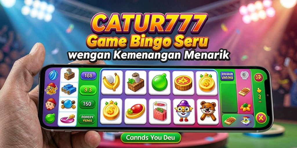 Tampilan gameplay seru dan interaktif dari CATUR777.