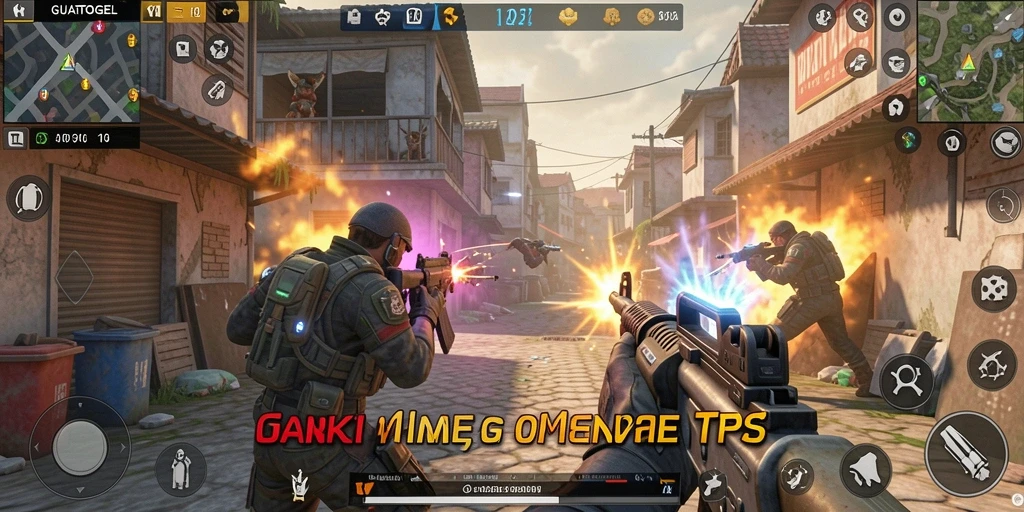 Screenshot gameplay GUATOGEL yang menunjukkan aksi pertempuran mendebarkan.