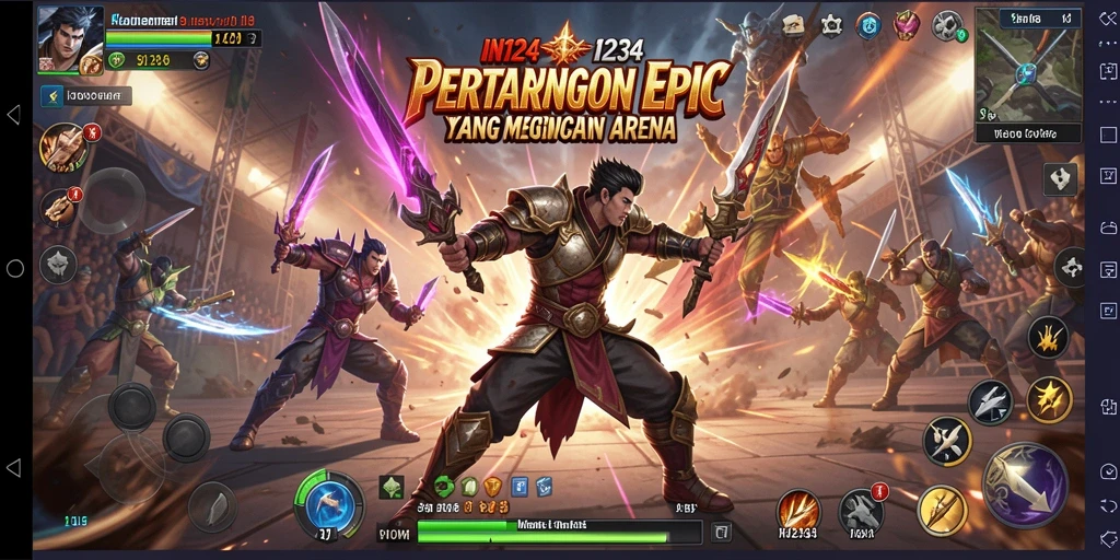 Tampilan menarik dari gameplay <strong>IN1234</strong> yang membuat Anda terpaku.