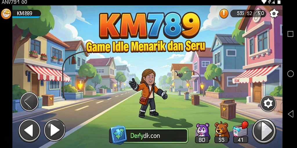 Menampilkan gameplay menarik dan mekanisme idle di KM789.