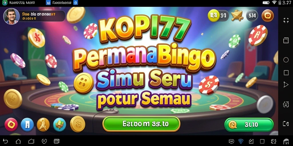Tampilan gameplay Bingo yang menarik di KOPI77.