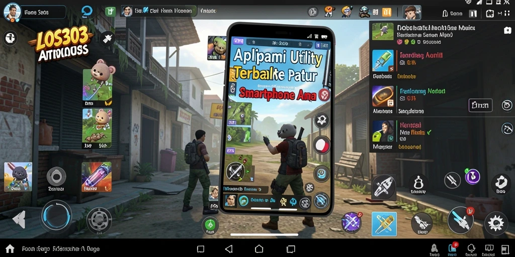 Tampilan aplikasi LOS303 yang bersih dan intuitif untuk optimalisasi Utility.