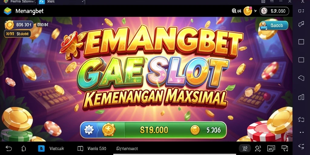 Screenshot gameplay MENANGBET yang penuh warna dan seru.