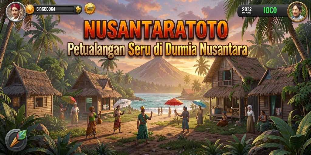 Screenshot gameplay NUSANTARATOTO menampilkan petualangan seru di alam Nusantara.