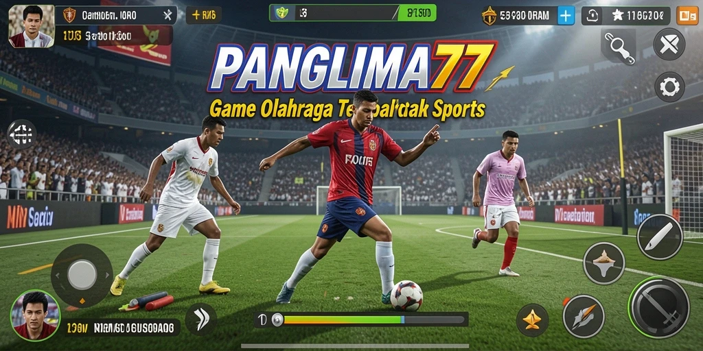 Tampilan menakjubkan dari gameplay PANGLIMA77 yang penuh aksi.