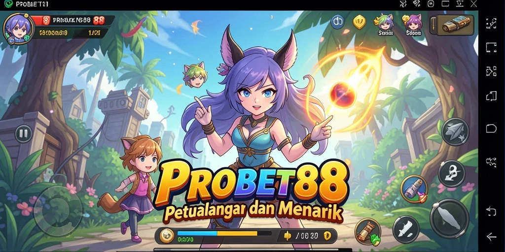 Gameplay PROBET88 yang penuh warna dan seru
