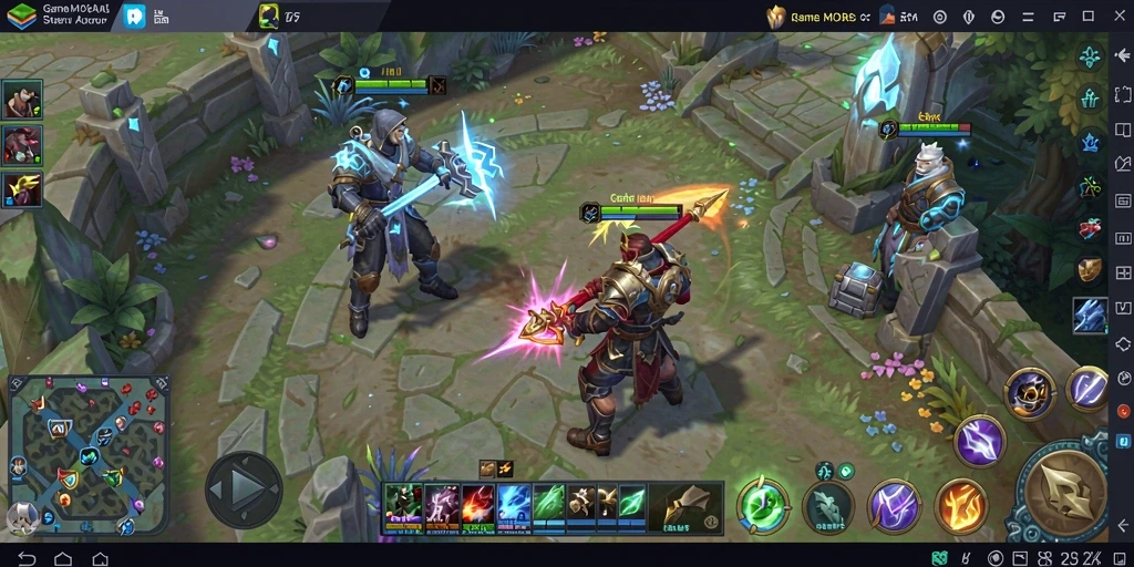 Tampilan intens dari gameplay REMI62 yang menarik dan strategis.