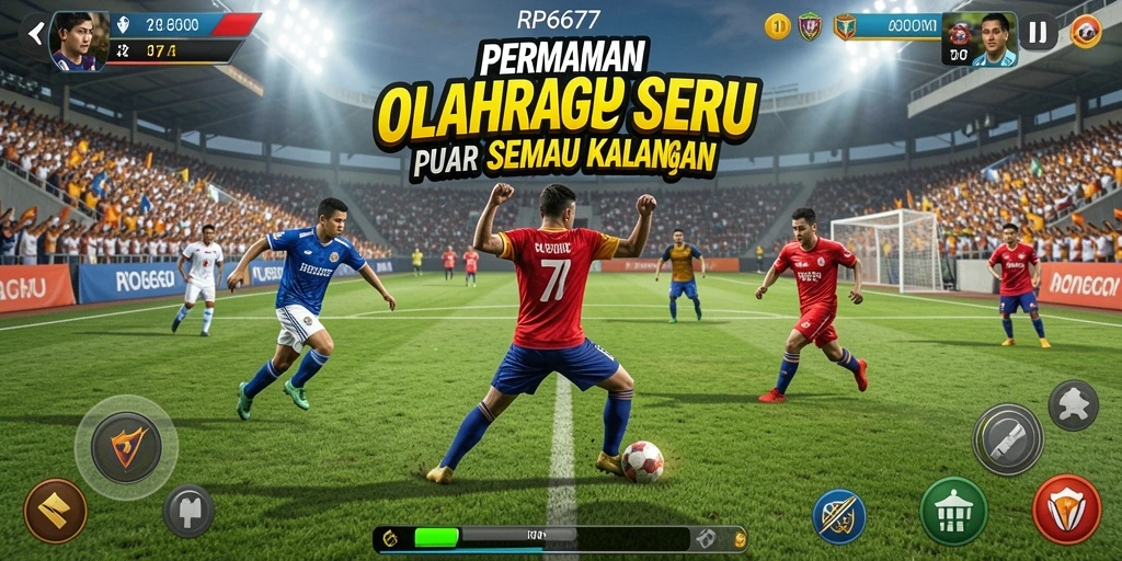 Gameplay menegangkan di RP6677 dengan tampilan grafis yang memukau.