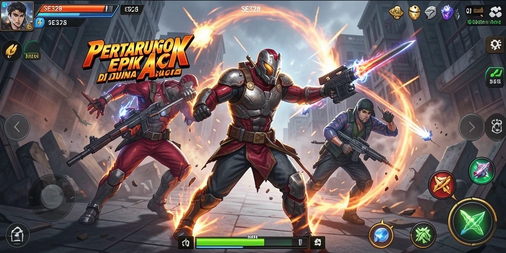Gameplay mendebarkan SE328 dengan aksi yang intens.