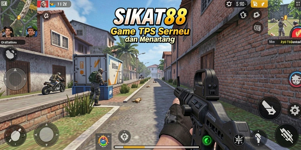 Tampilan gameplay menegangkan di SIKAT88.