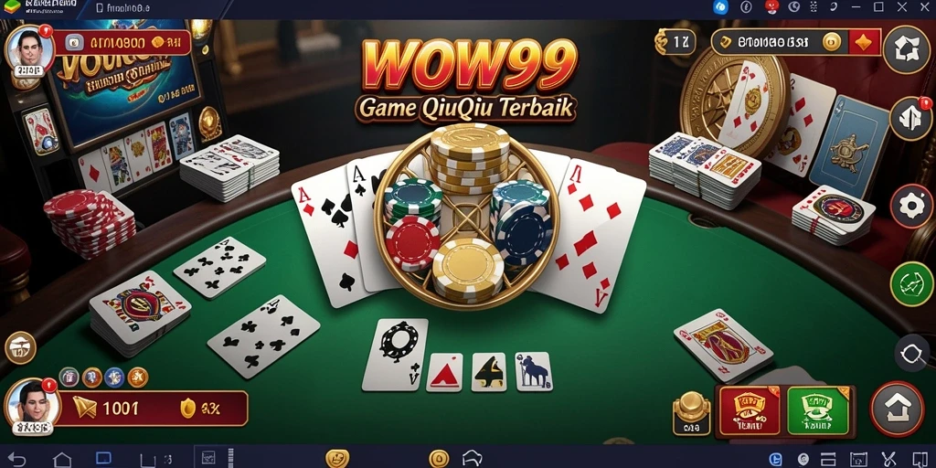 Tampilan gameplay WOW99 yang memikat saat bermain QiuQiu.